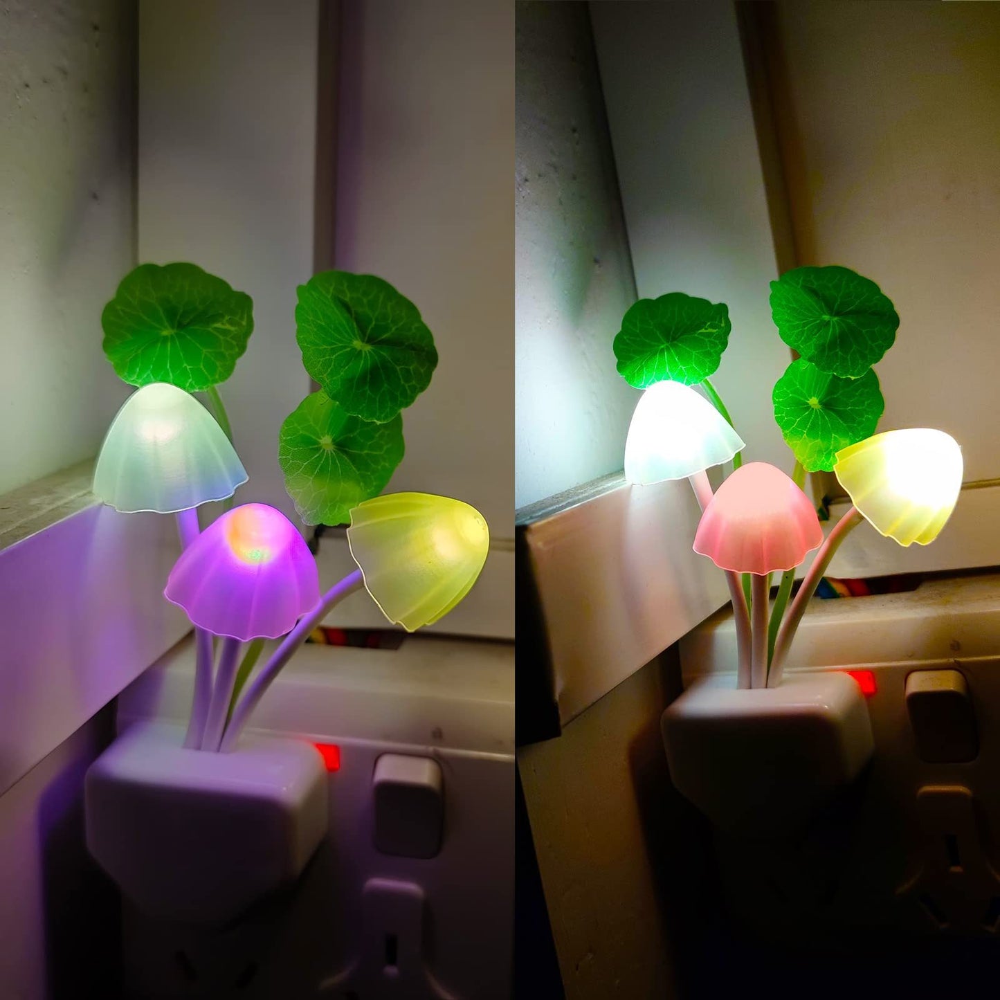 New LED Night Light Energy-saving Plug-in Induction Creative