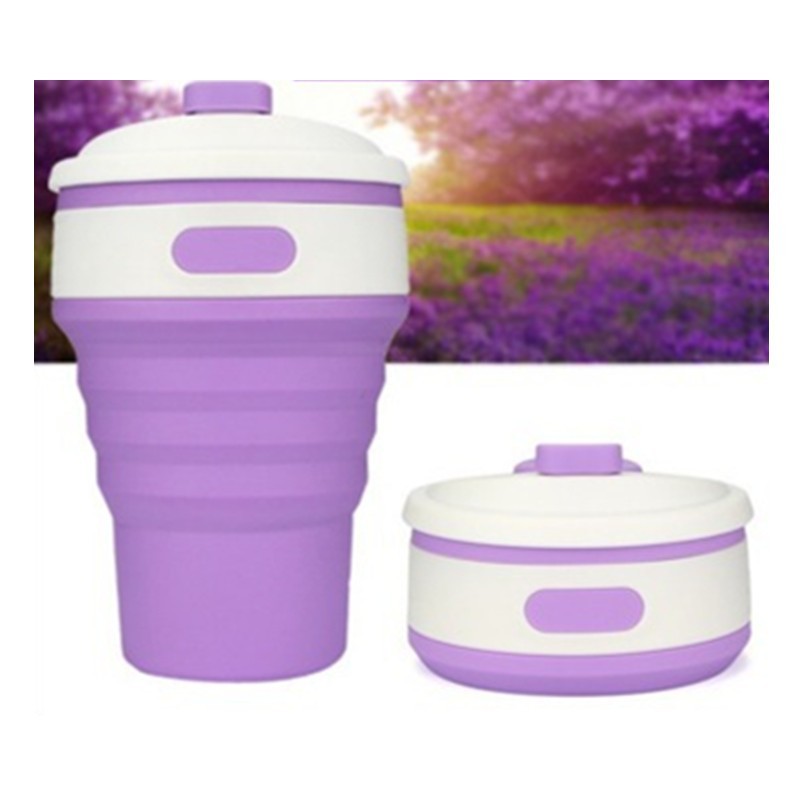 Coffee Mugs Travel Collapsible Silicone Cup Folding Water Cups