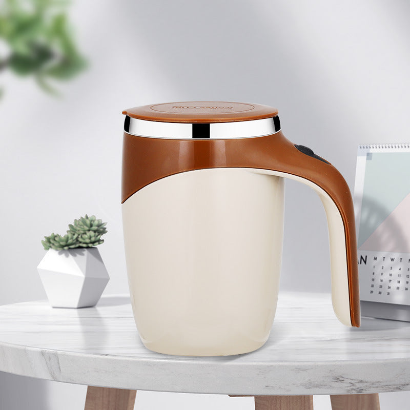 Automatic Stirring Cup Coffee Cup High Value Electric Stirring Cup Lazy Milkshake Rotating Magnetic Water Cup