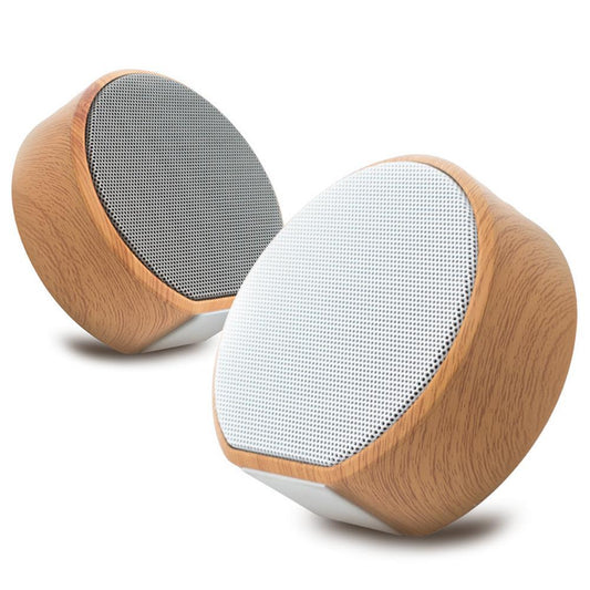 Mini Wood Bluetooth Speaker Portable Outdoor Wireless