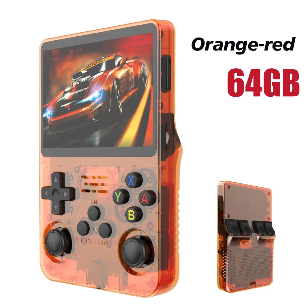 64G/128G R36S Retro Handheld Video Game Console Linux System 3.5 Inch IPS Screen R35s Pro Portable Pocket Video Player Games