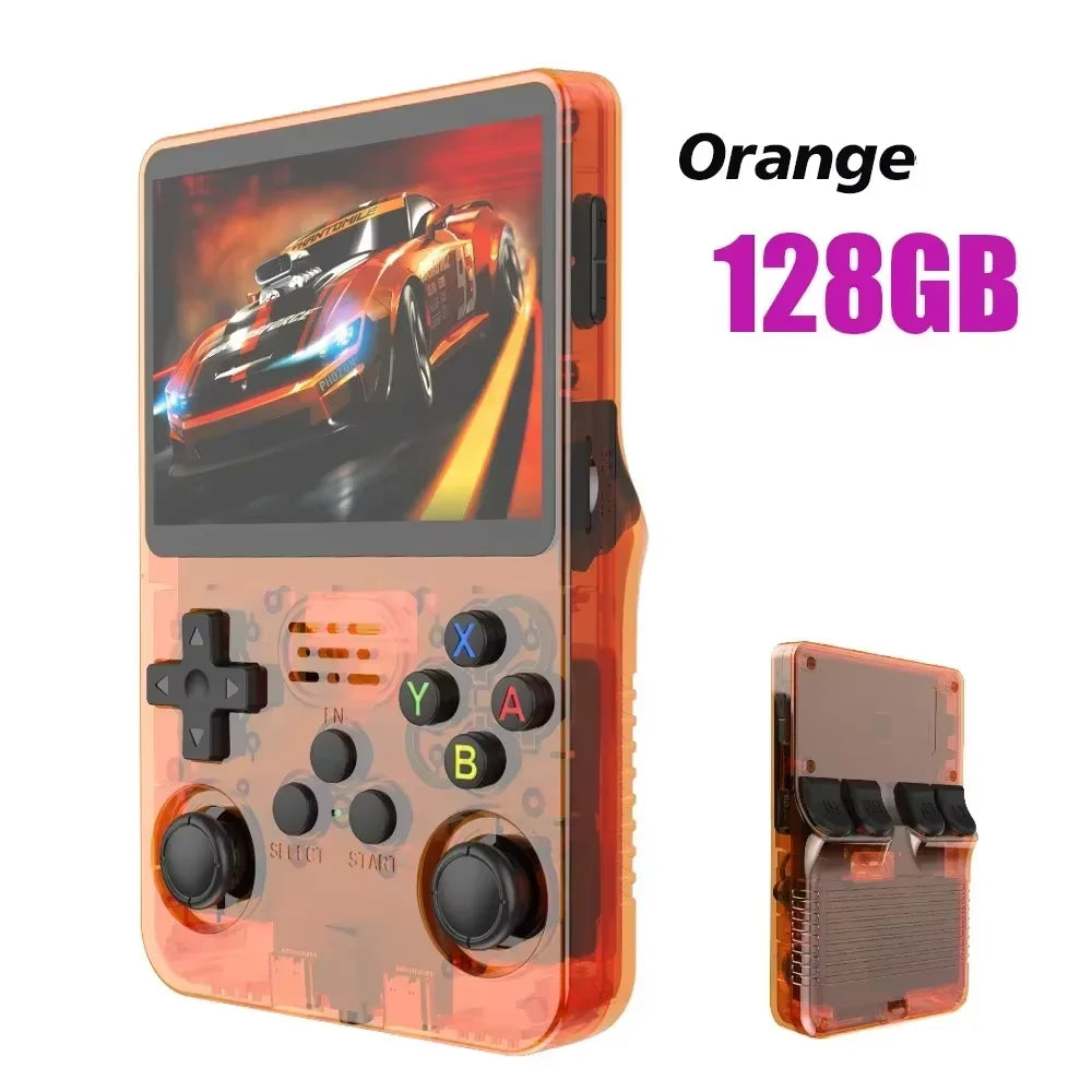Open Source R36S Retro Handheld Video Game Console Linux System 3.5 Inch IPS Screen Portable Pocket Video Player R35S 64 Games