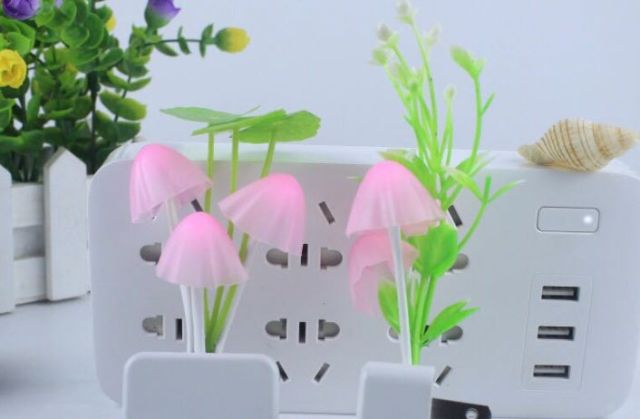 New LED Night Light Energy-saving Plug-in Induction Creative