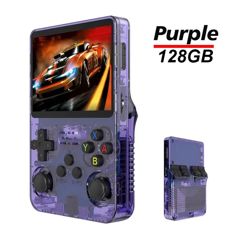 Open Source R36S Retro Handheld Video Game Console Linux System 3.5 Inch IPS Screen Portable Pocket Video Player R35S 64 Games