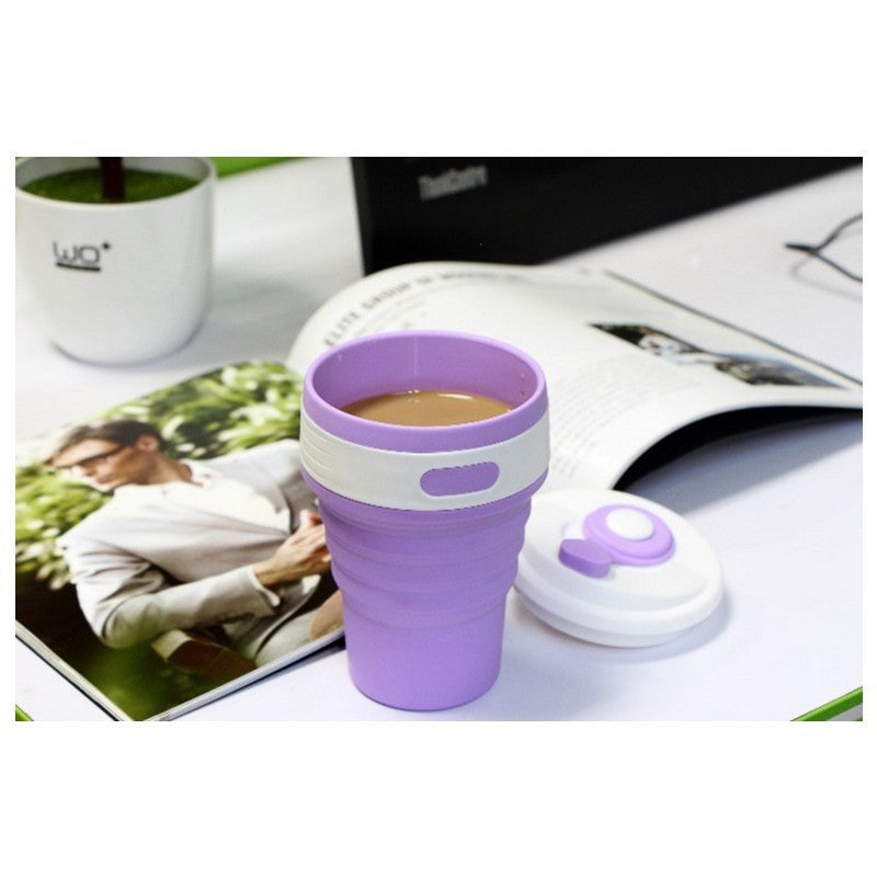Coffee Mugs Travel Collapsible Silicone Cup Folding Water Cups