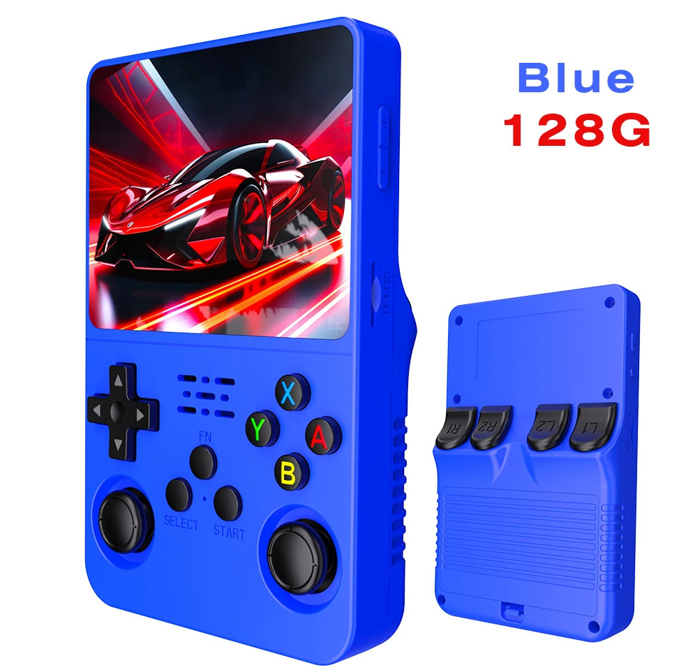 64G/128G R36S Retro Handheld Video Game Console Linux System 3.5 Inch IPS Screen R35s Pro Portable Pocket Video Player Games