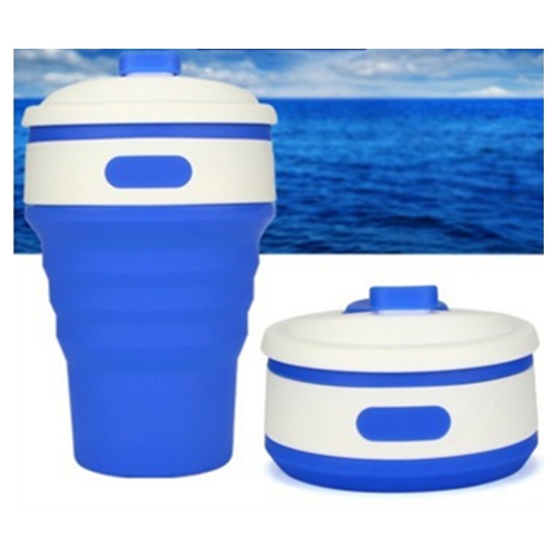 Coffee Mugs Travel Collapsible Silicone Cup Folding Water Cups
