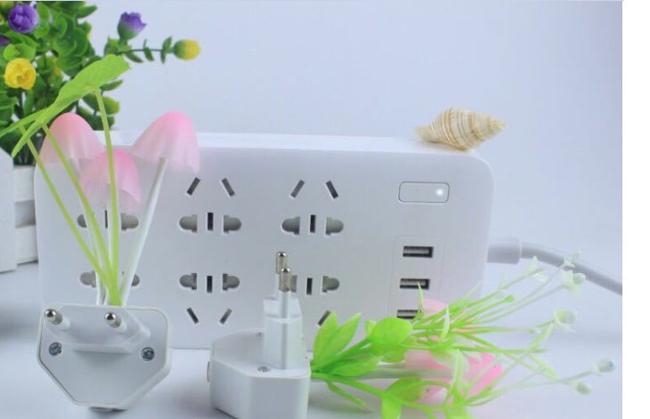 New LED Night Light Energy-saving Plug-in Induction Creative