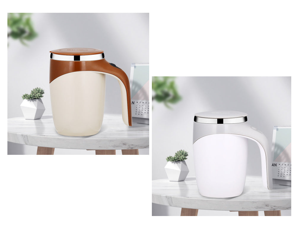 Automatic Stirring Cup Coffee Cup High Value Electric Stirring Cup Lazy Milkshake Rotating Magnetic Water Cup