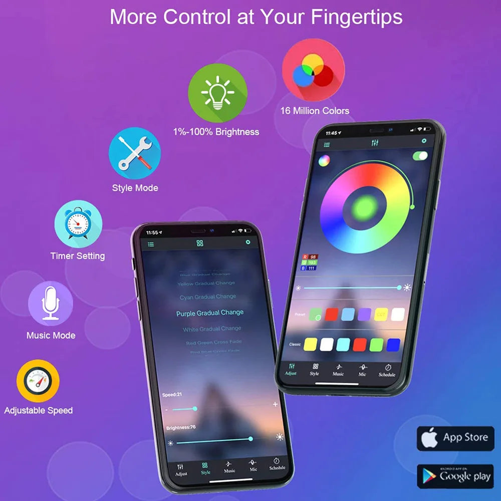 Tape Bluetooth USB LED Strip Light 5050 SMD 5V USB