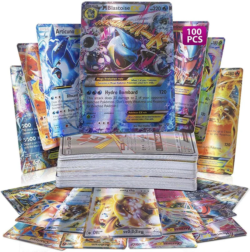 20Pcs English Pokemon Cards