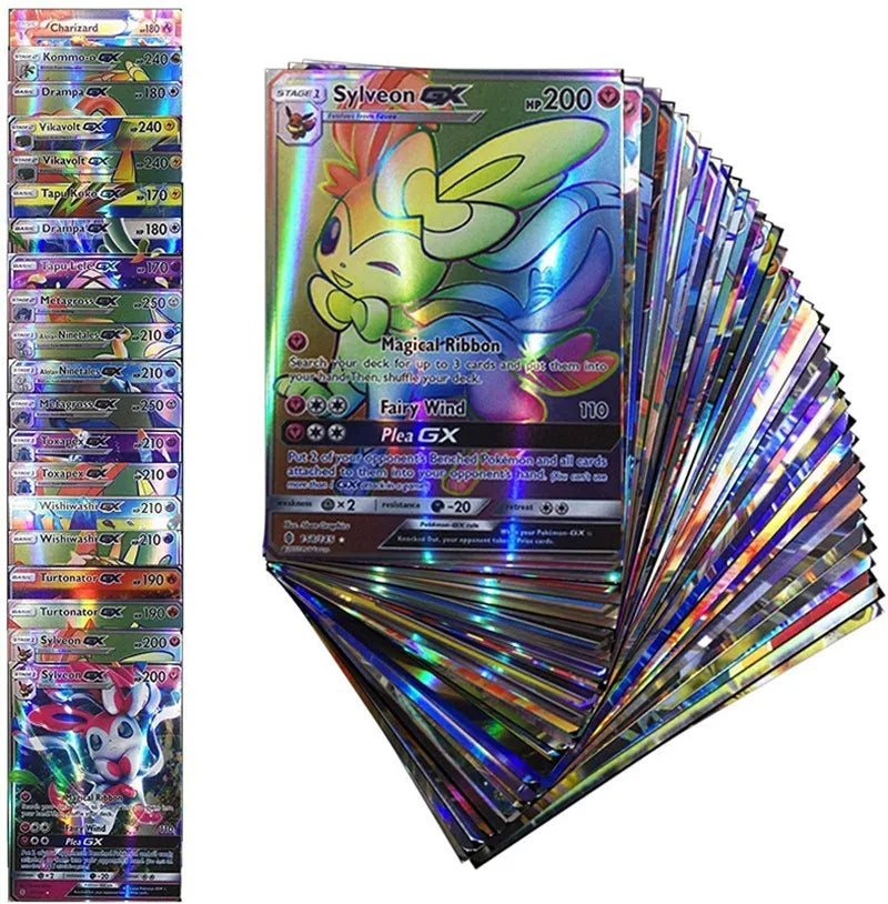 20Pcs English Pokemon Cards