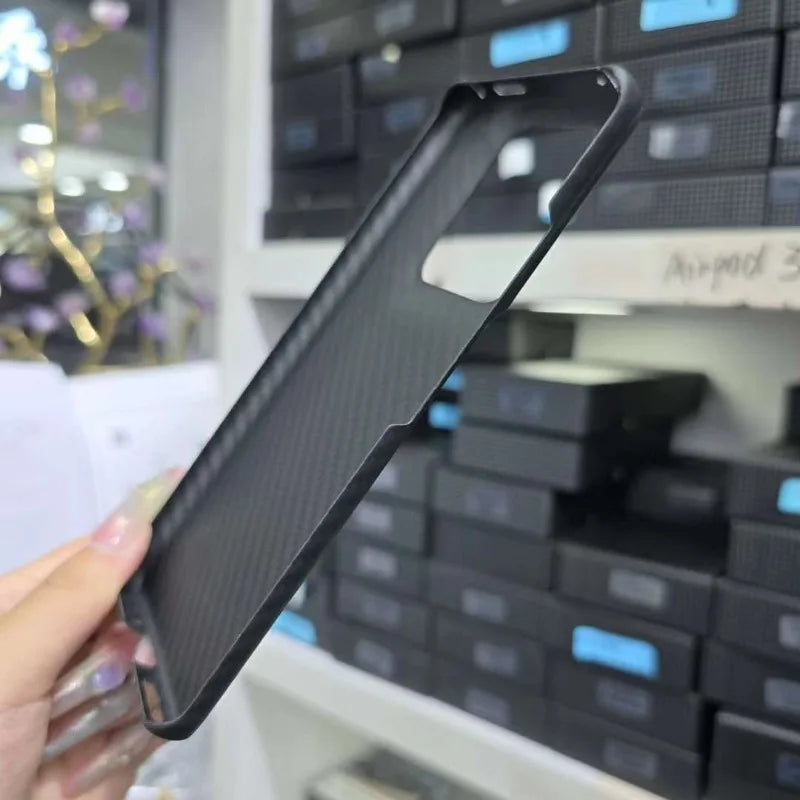 Carbon Fiber Case for Motorola Moto X50 Ultra Case Aramid Fiber Shockpfoof Protective Cover for Motorola Moto X50 Ultra Cover