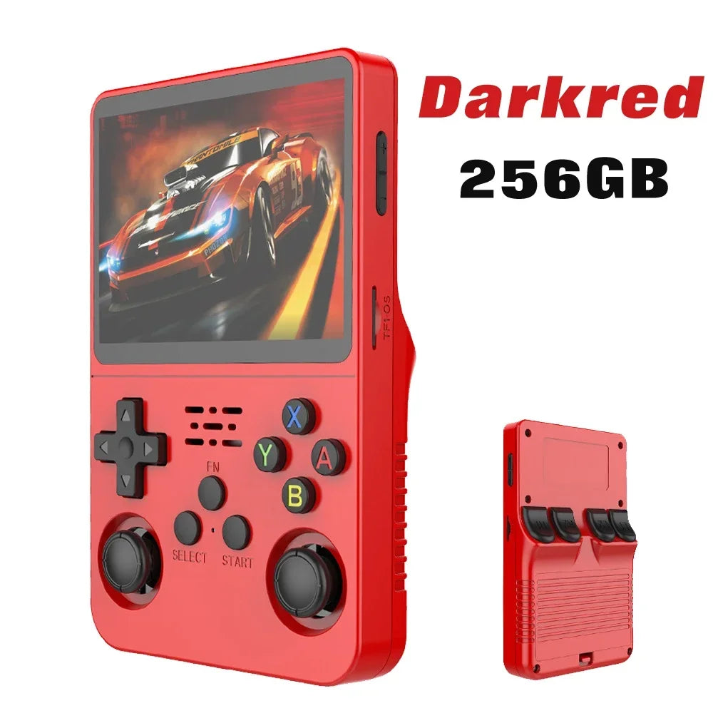 BOYHOM R36S Retro Handheld Video Game Console Linux System 3.5 Inch IPS Screen R35s Pro Portable Pocket Video Player 64GB Games