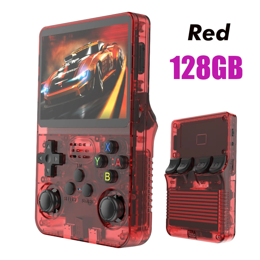 Open Source R36S Retro Handheld Video Game Console Linux System 3.5 Inch IPS Screen Portable Pocket Video Player R35S 64 Games