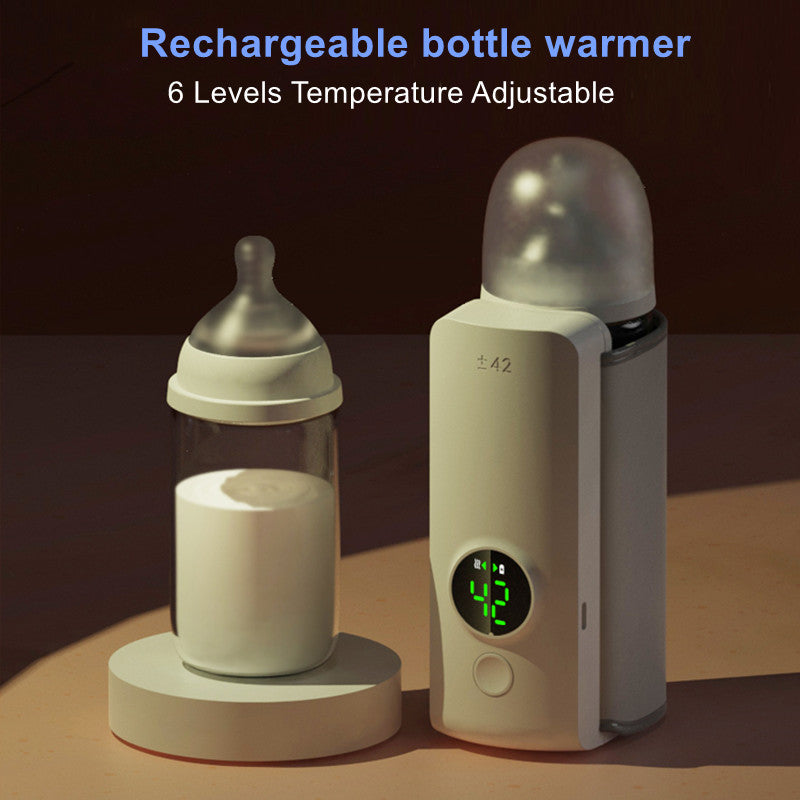 Wireless Baby Bottle Warmer USB Charging And Heating