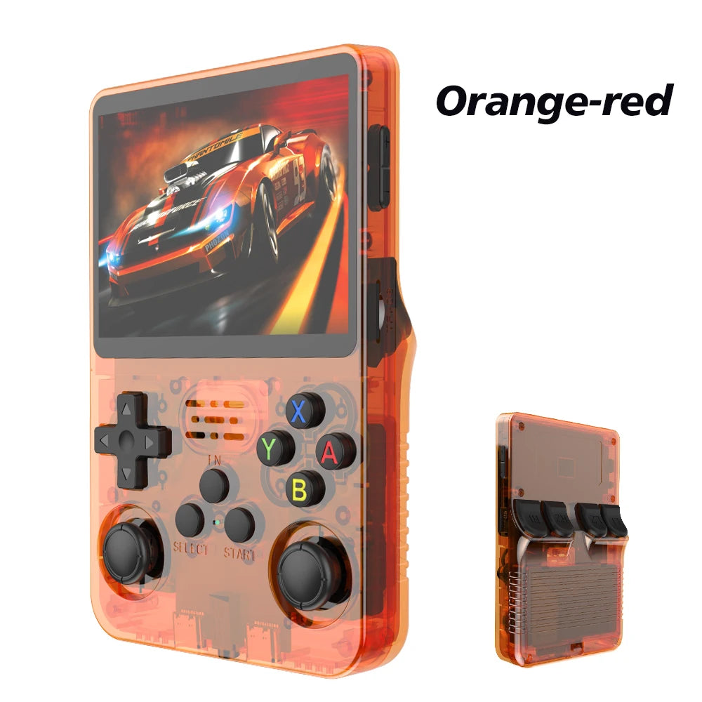 BOYHOM NEW R36S Retro Video Game Console Linux System 3.5 Inch IPS Screen Portable Pocket Player 64GB 128G Games best Kids gifts