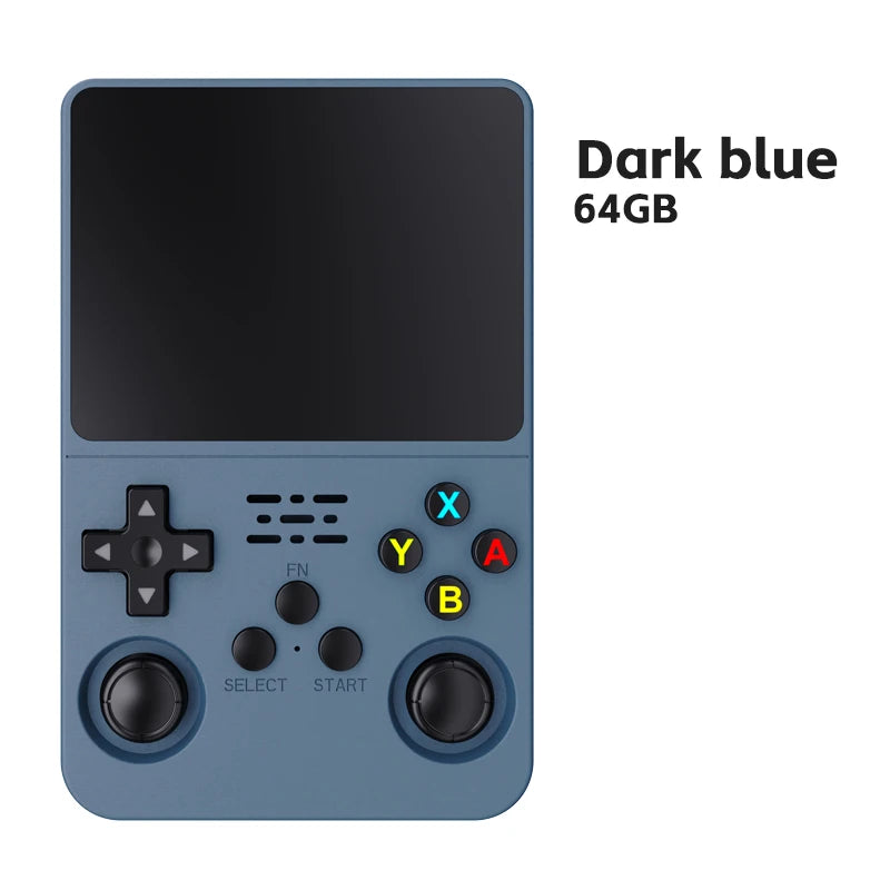 BOYHOM R36S Retro Handheld Video Game Console Linux System 3.5 Inch IPS Screen R35s Pro Portable Pocket Video Player 64GB Games