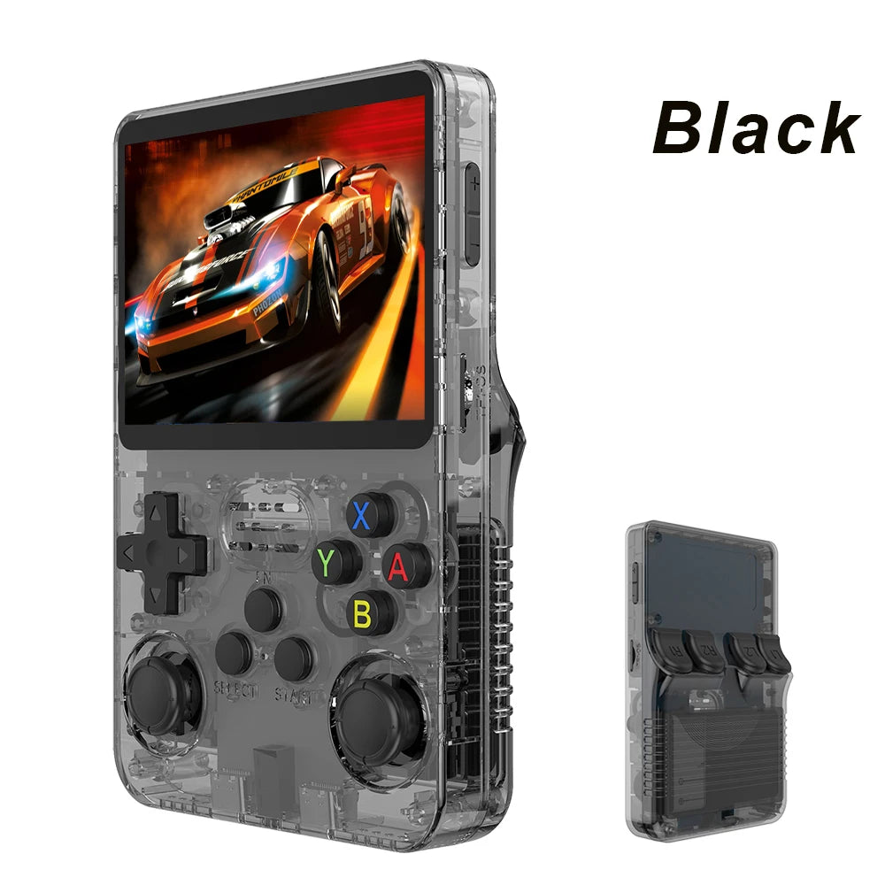 64G/128G R36S Retro Handheld Video Game Console Linux System 3.5 Inch IPS Screen R35s Pro Portable Pocket Video Player Games