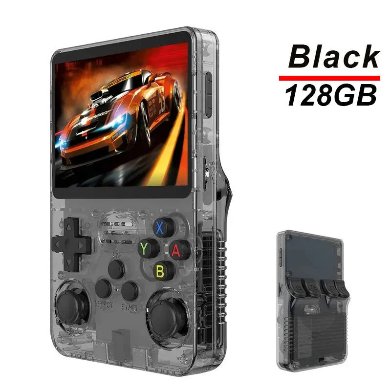 Open Source R36S Retro Handheld Video Game Console Linux System 3.5 Inch IPS Screen Portable Pocket Video Player R35S 64 Games