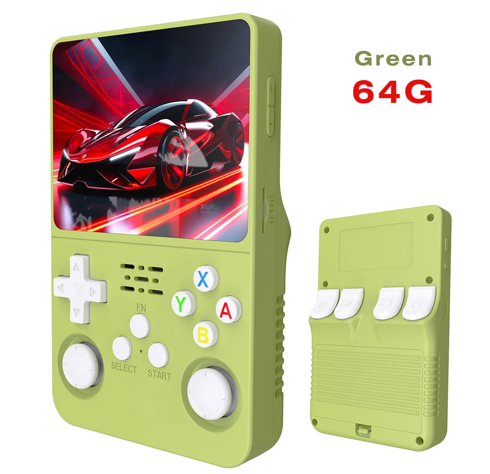 Open Source R36S Retro Handheld Video Game Console Linux System 3.5 Inch IPS Screen Portable Pocket Video Player R35S 64 Games